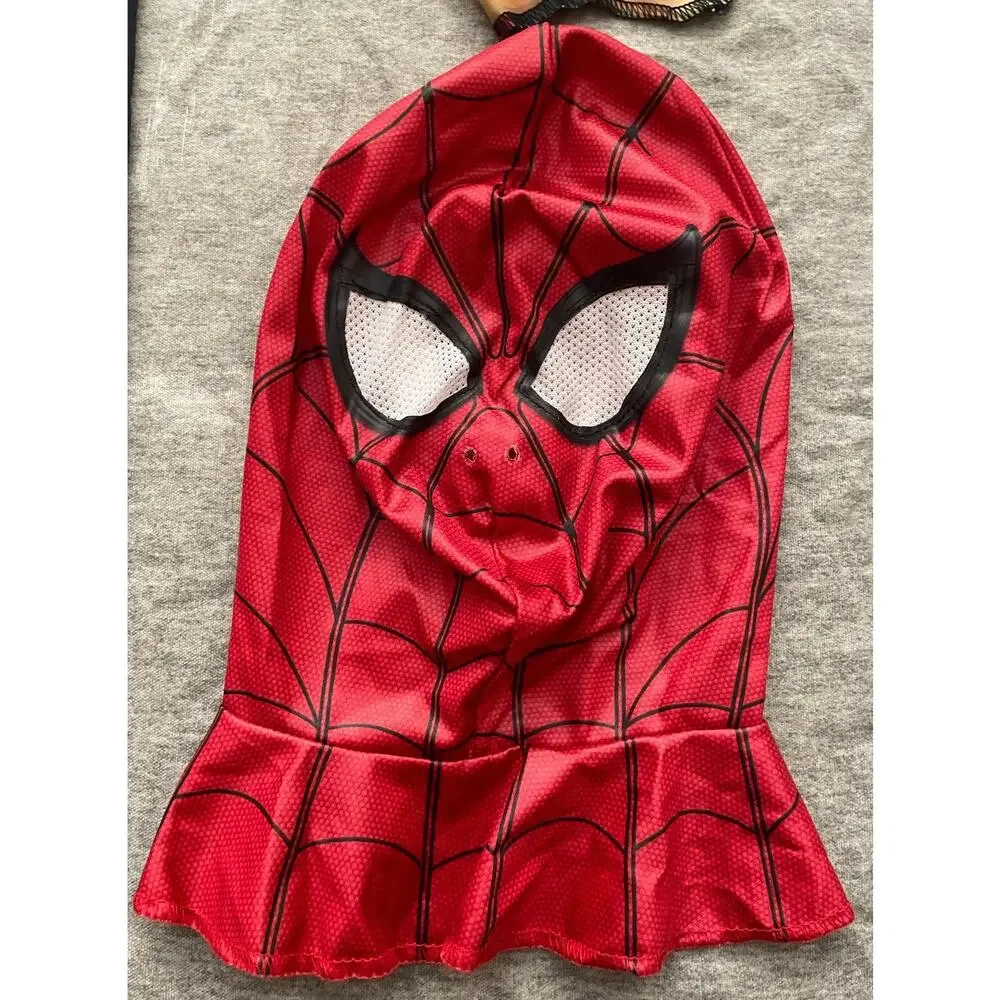 Marvel Spider Man No Way Home Kids Size M/6-7 Yrs Red Blue Costume